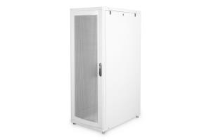 36U server cabinet 1705x600x1000 mm, color grey (RAL 7035 ), perforated door