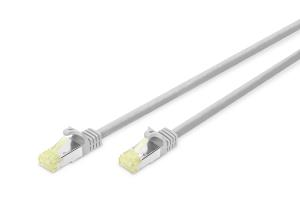 Component Level tested Patch cable - CAT6a - S/FTP - Molded - 3m - Grey