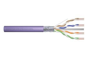 installation cable - CAT6 - U/FTP - 500m - purple