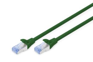 Patch cable - Cat 5e - SF/UTP - Snagless - 15m - green