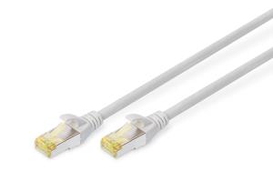 Patch cable - CAT6a - S/FTP - Snagless - Cu - 1.5m - grey