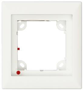 Opt-frame1-pw/ T24m Single Door Frame/ Pure White