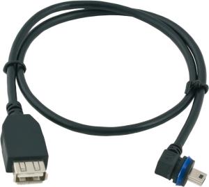 USB Cable - (mini USB Angeled -USB A Female) For M15-m25-q25-t25 - 0.5m