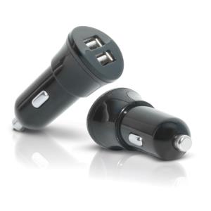 Car Charger 2 USB (12-24V-out 5.0V - 1x1A - 1x2.1A
