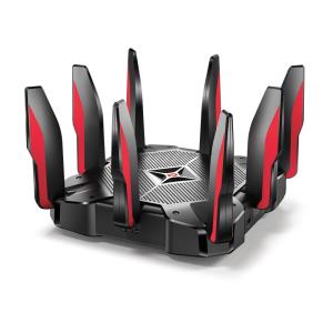 Tri-band Wireless Gaming Router Ac5400x 5334mbps Black / Red