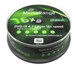 Mediar DVD+r 4.7GB 16x(25)cb