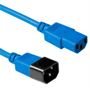 Power Connection Cable 230v C13 To C14 Blue 1.20m (ak5109)