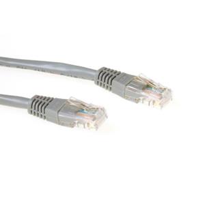 Patch cable - CAT6 - Utp - 2m -  Grey