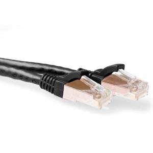 CAT6a Sstp Pimf Patchcable Snagless Black 5m
