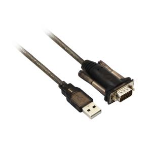 USB-A (Male) to Serial RS-232 DB-9 (Male) Adapter cable 1,50m