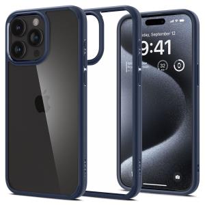 iPhone 15 Pro Case 6.1in Ultra Hybrid Navy Blue